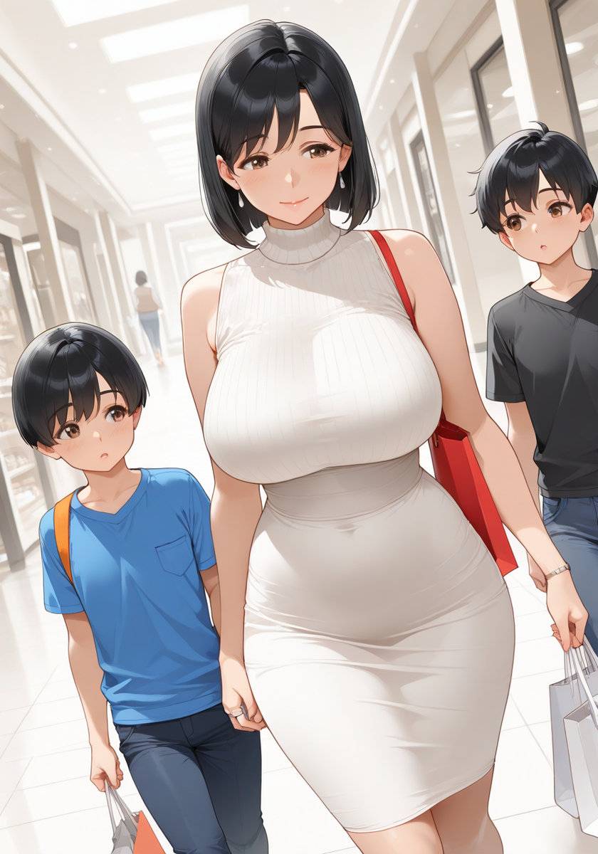 ママのお買い物♡ / KanoMommy's Shopping-pixiv插画-作品交流服务