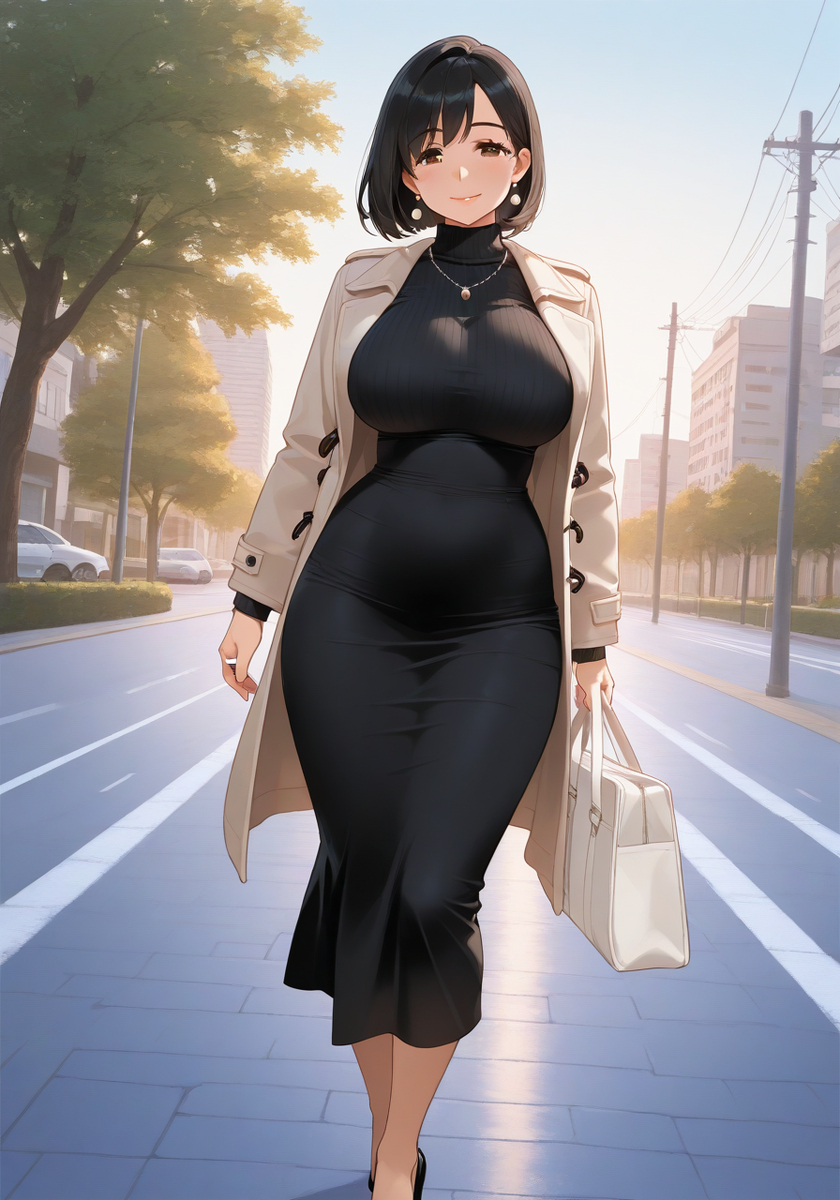 急いて帰るよ♡KanoMommy hurrying home-pixiv插画-作品交流服务