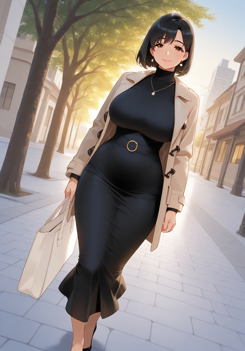 急いて帰るよ♡KanoMommy hurrying home-pixiv插画-作品交流服务