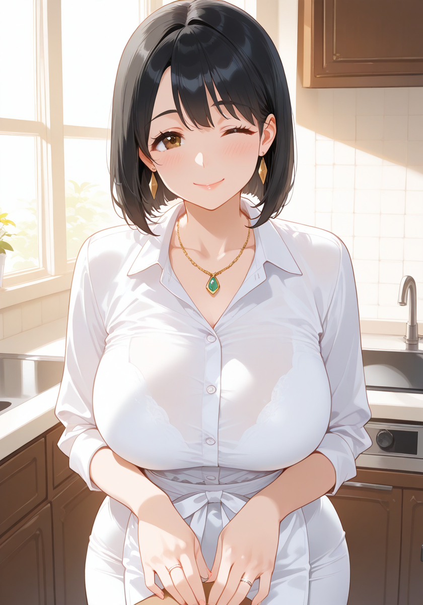 ほぉら、お顔洗って♡KanoMommy good morning-pixiv插画-作品交流服务