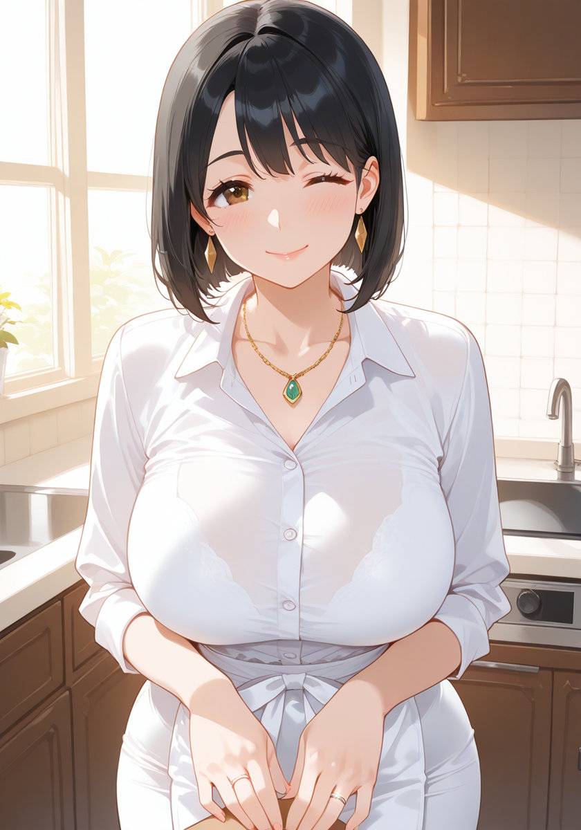 ほぉら、お顔洗って♡KanoMommy good morning-pixiv插画-作品交流服务