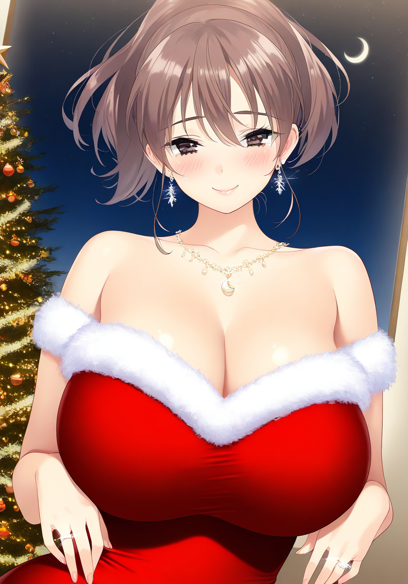 真弓ママンのお母サンタ♡Mayumi Santa Mommy-pixiv插画-作品交流服务