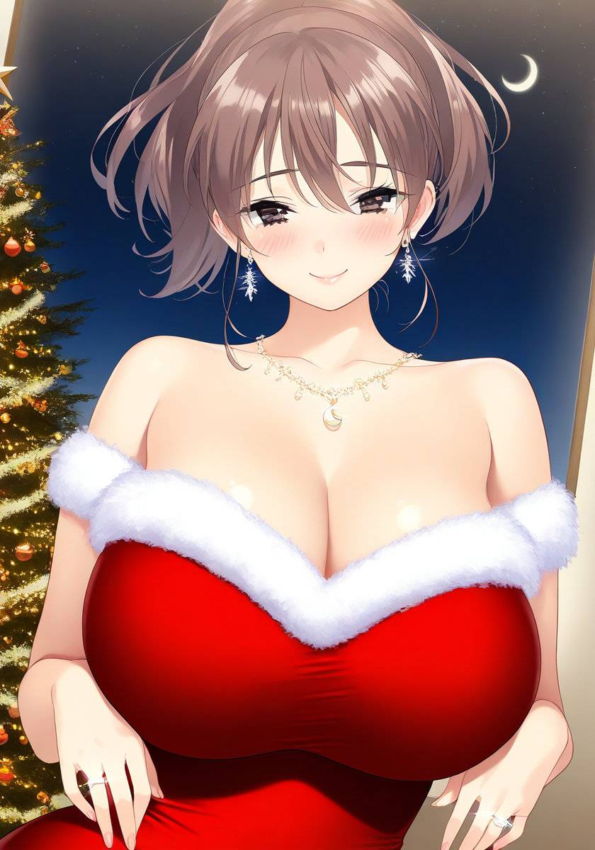 真弓ママンのお母サンタ♡Mayumi Santa Mommy-pixiv插画-作品交流服务