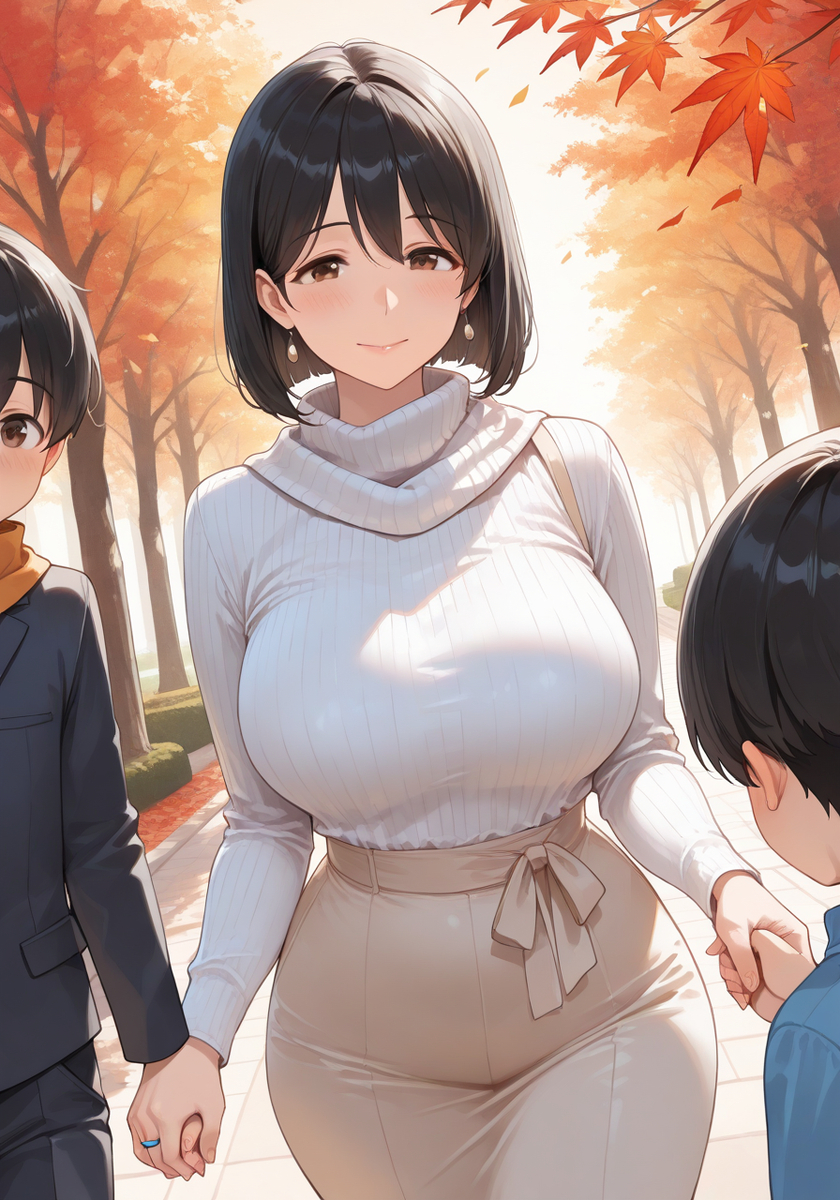 今年最後の登校日♡Last school day Mommy-pixiv插画-作品交流服务