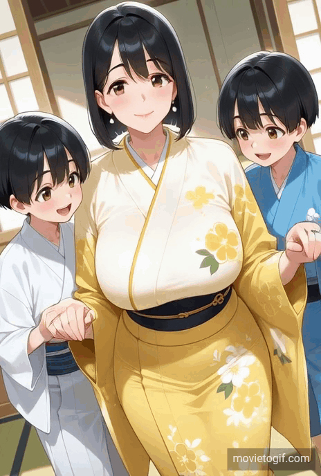 ママとチュッチュ♡KanoMommy mommy kisses-pixiv插画-作品交流服务