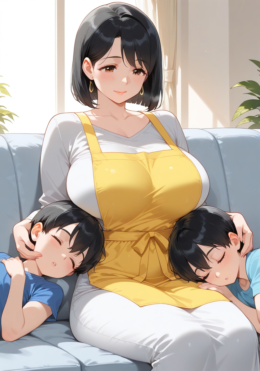 とろとろお昼寝♡KanoMommy dreamy nap-pixiv插画-作品交流服务