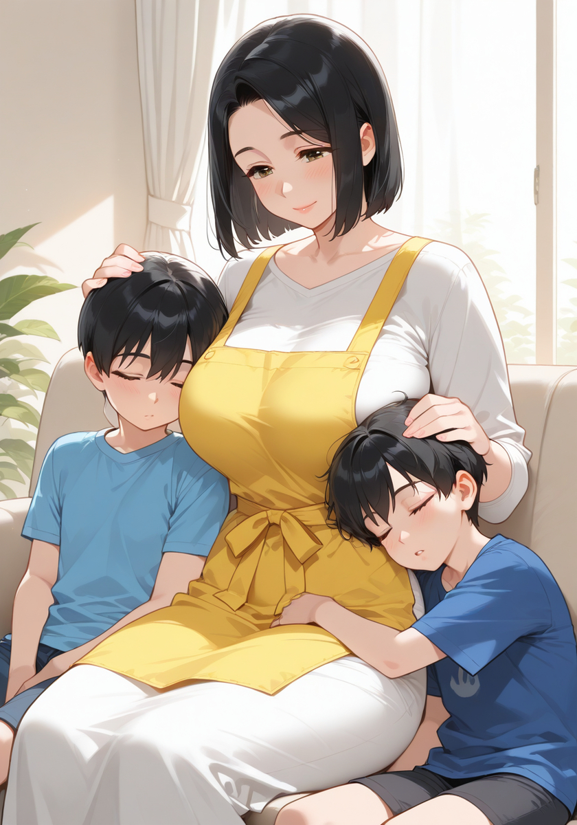 とろとろお昼寝♡KanoMommy dreamy nap-pixiv插画-作品交流服务