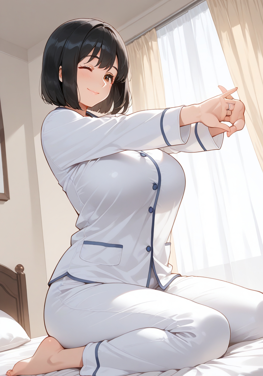 今日からお仕事♡KanoMommy back to work-pixiv插画-作品交流服务