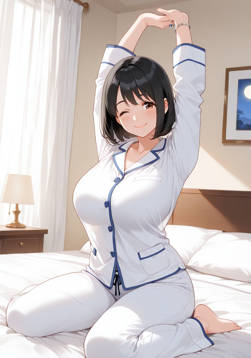 今日からお仕事♡KanoMommy back to work-pixiv插画-作品交流服务