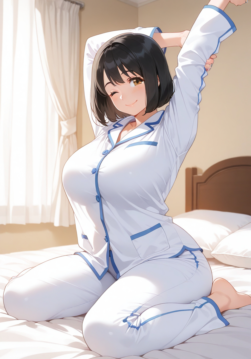 今日からお仕事♡KanoMommy back to work-pixiv插画-作品交流服务