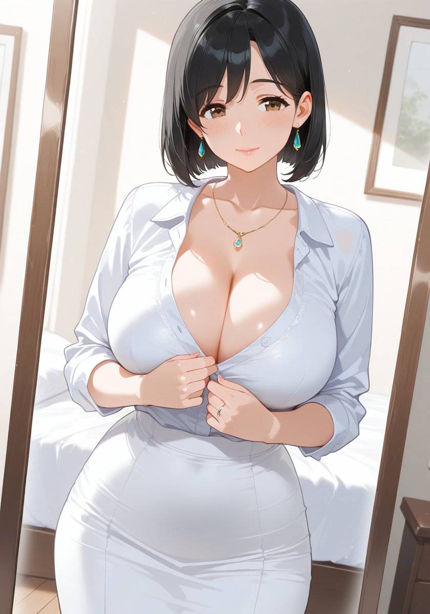出社準備♡KanoMommy getting ready for-pixiv插画-作品交流服务