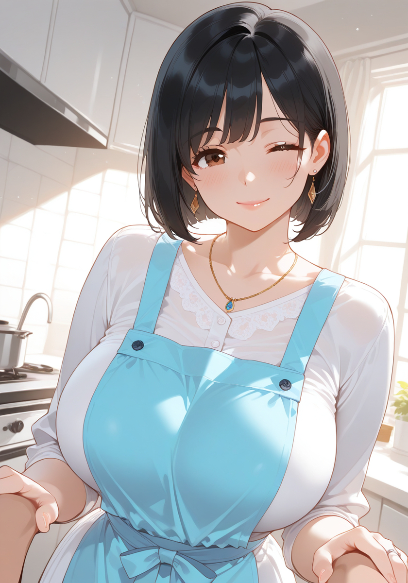 おはようママ♡KanoMommy good morning-pixiv插画-作品交流服务