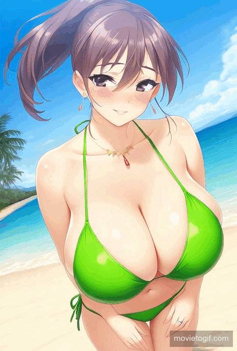 お母さんの誘惑ビキニ♡Teasing Close Mommy-pixiv插画-作品交流服务