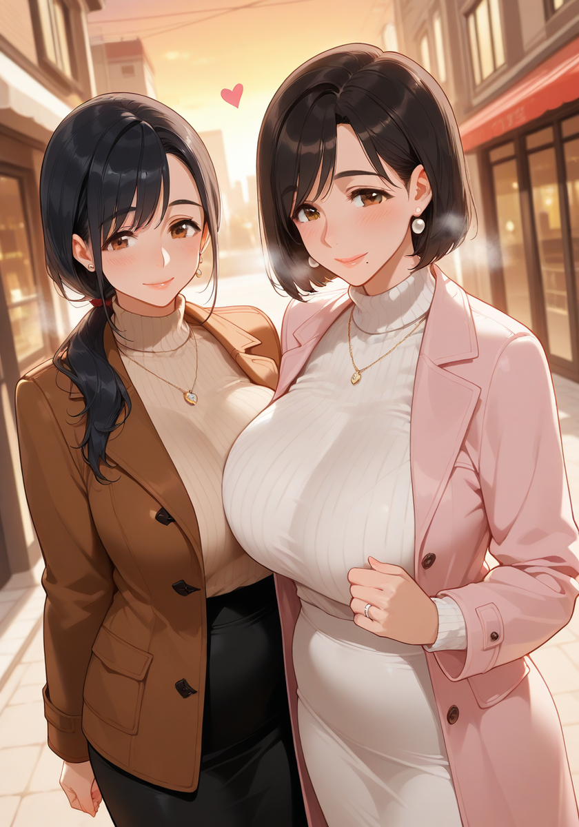 香澄お姉さんと♡KanoMommy with Sis Kassy-pixiv插画-作品交流服务