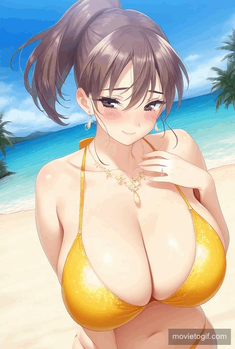 お母さんの誘惑ビキニ♡Teasing Close Mommy-pixiv插画-作品交流服务