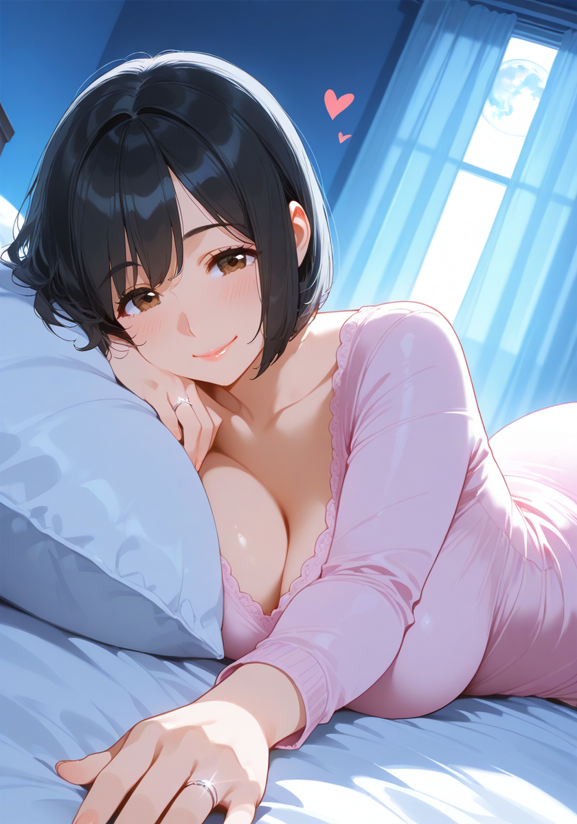 眠れない…？♡KanoMommy can't sleep…？-pixiv插画-作品交流服务