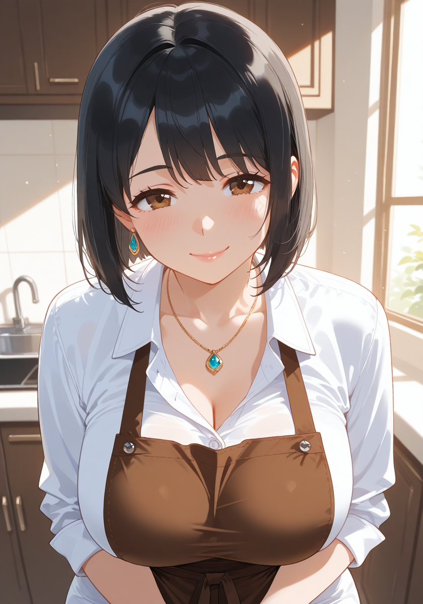 朝ごはんよ♡KanoMommy breakfast time-pixiv插画-作品交流服务