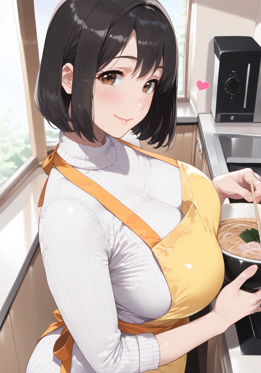 お昼よ～♡KanoMommy Lunch Time-pixiv插画-作品交流服务