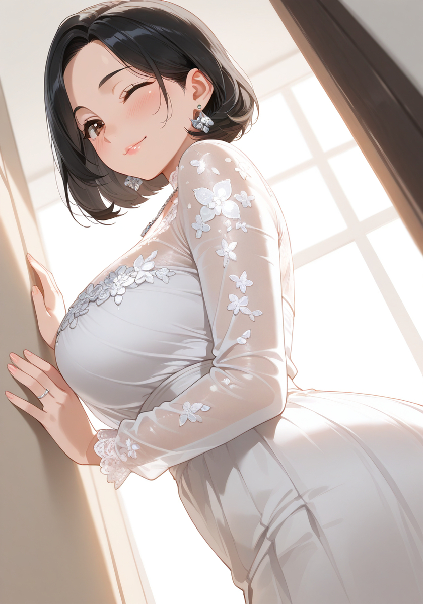 おはようママン♡ Good Morning KanoMommy-pixiv插画-作品交流服务