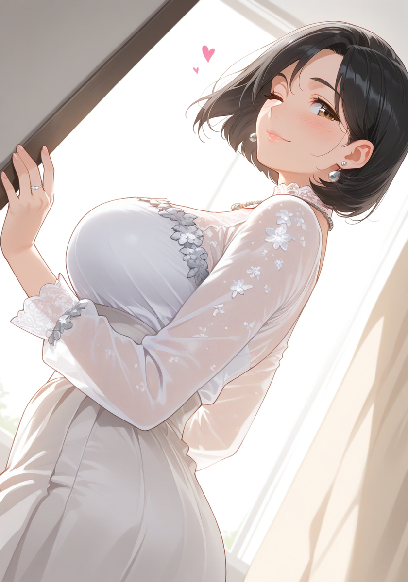 おはようママン♡ Good Morning KanoMommy-pixiv插画-作品交流服务