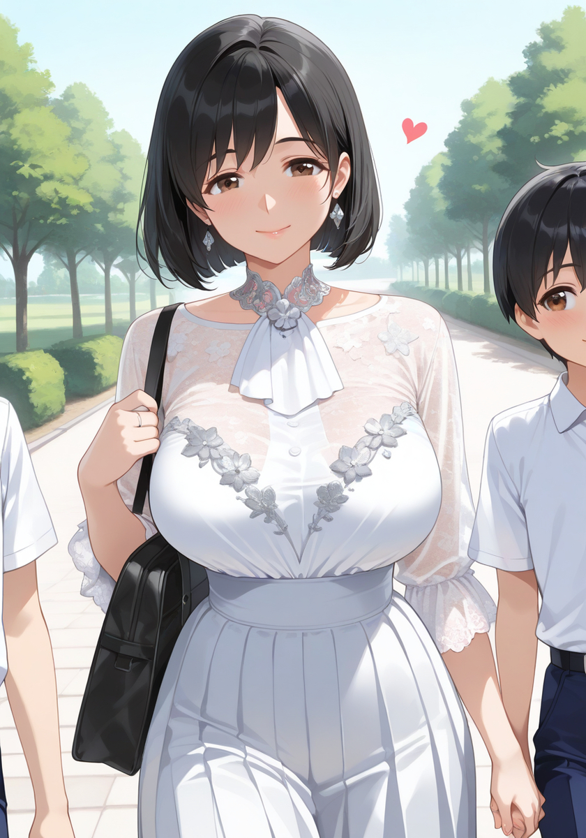 気持ちのいい朝♡ Pleasant Morning Walk-pixiv插画-作品交流服务
