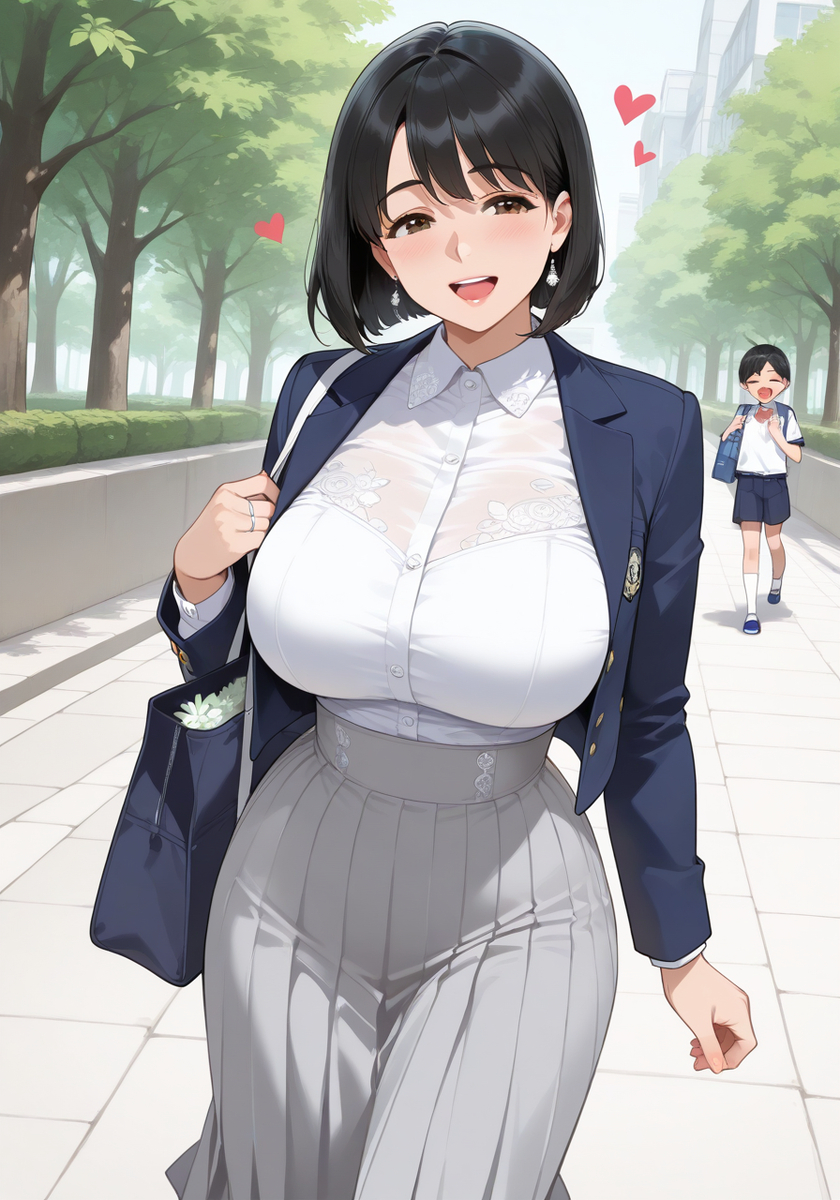 おはようございます💛 Morning Walk Together-pixiv插画-作品交流服务