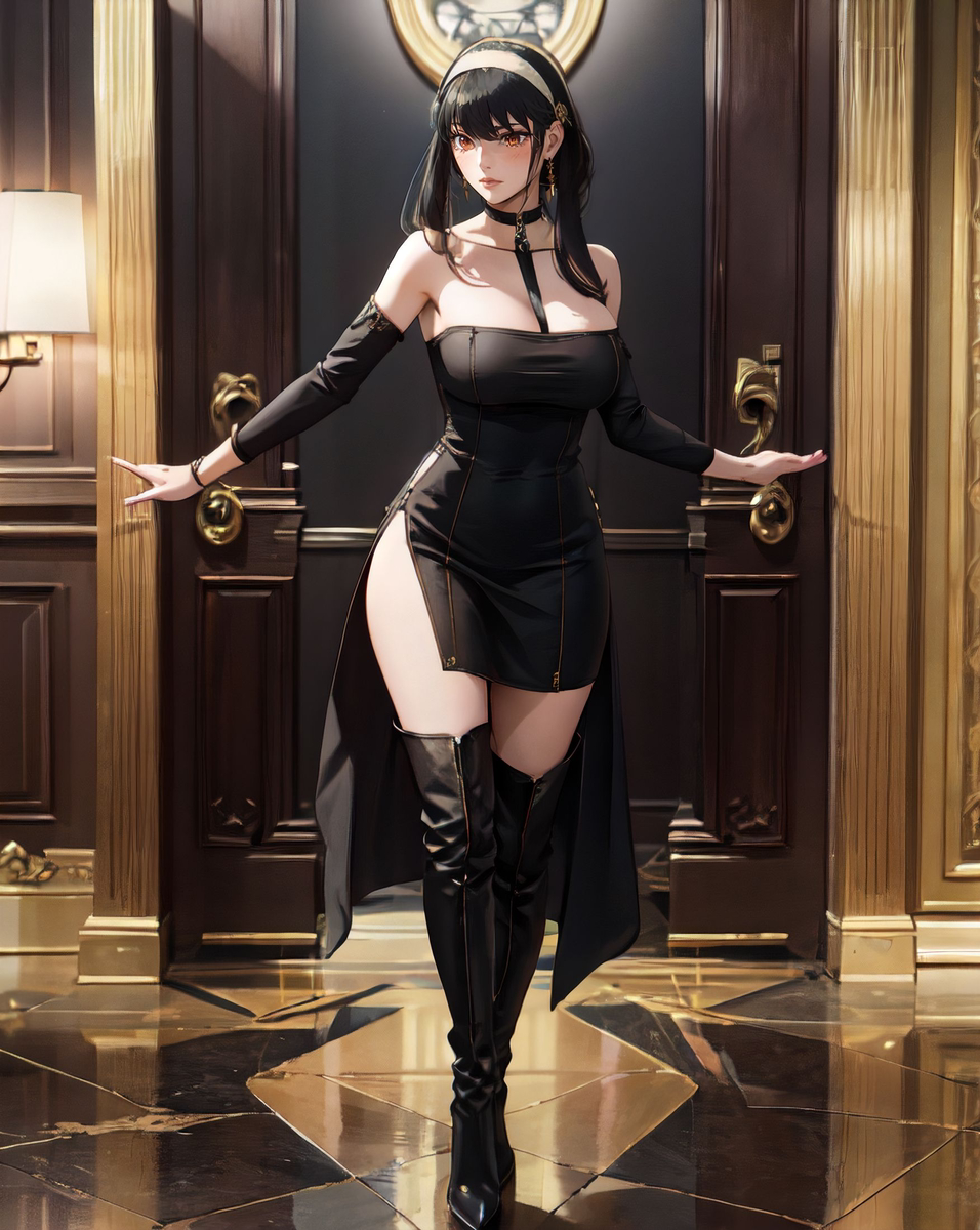 Yor Forger(ヨル フォージャー)_SPY Family-pixiv插画-作品交流服务