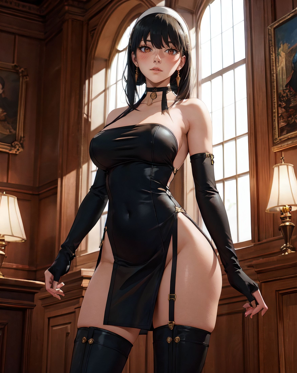 图片[5]-Yor Forger(ヨル フォージャー)_SPY Family-pixiv插画-作品交流服务