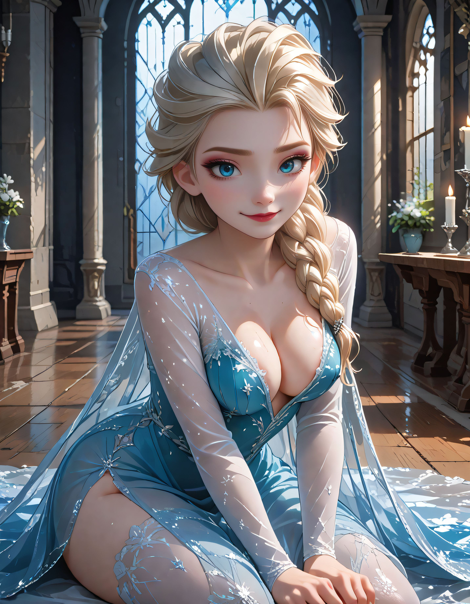 图片[5]-Elsa(エルサ)_Frozen-pixiv插画-作品交流服务