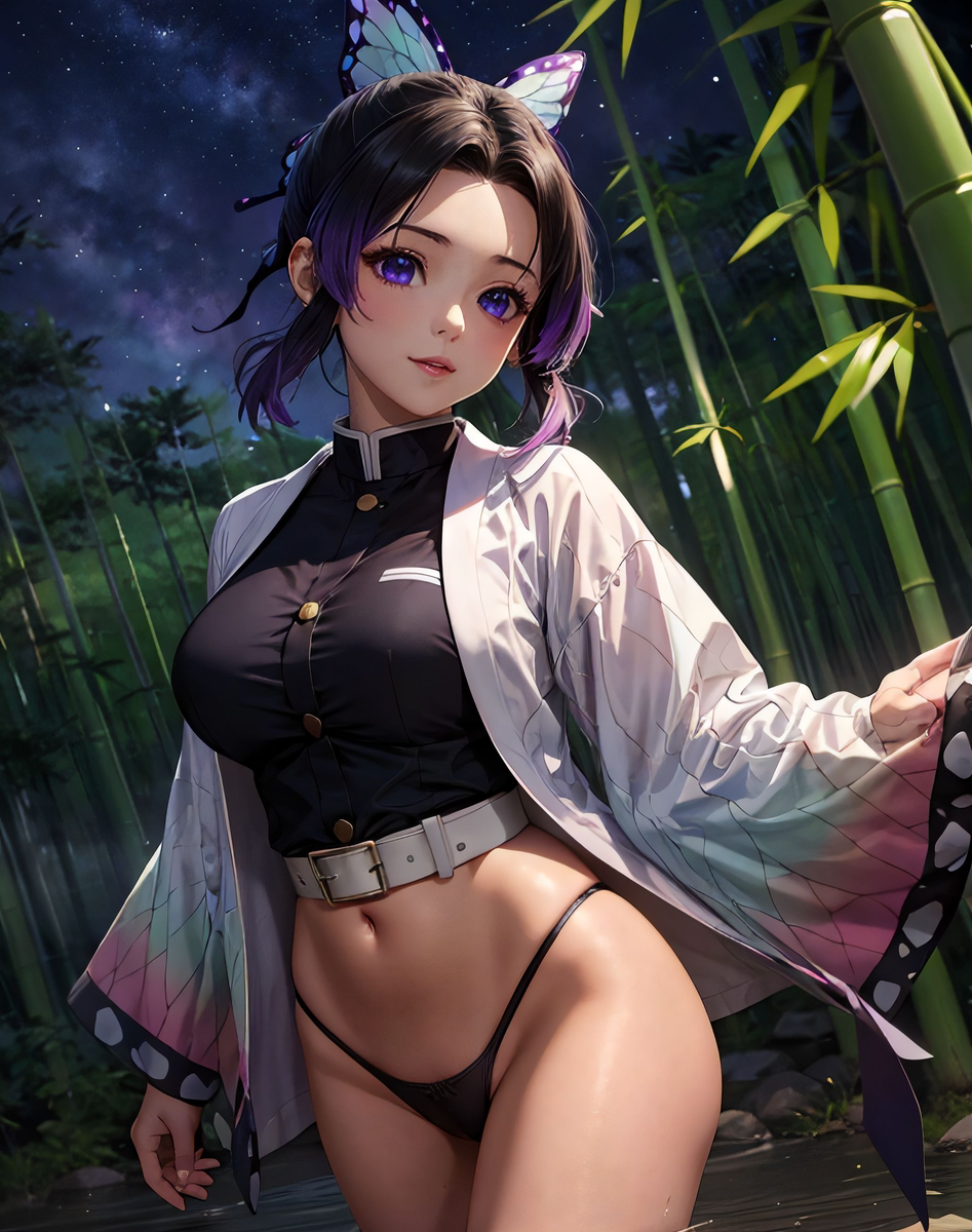 Shinobu Kocho(胡蝶しのぶ)-pixiv插画-作品交流服务