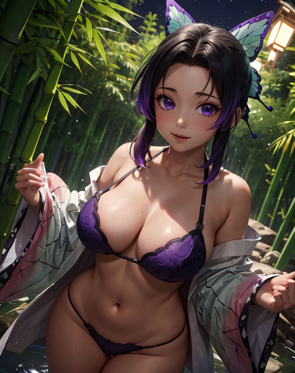 Shinobu Kocho(胡蝶しのぶ)-pixiv插画-作品交流服务