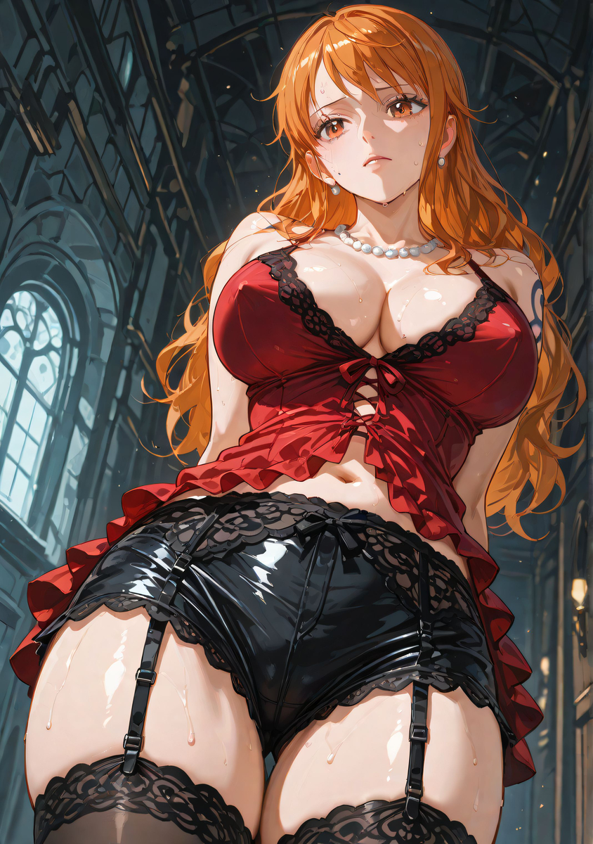 Nami_lingerie ナミ_ランジェリー-pixiv插画-作品交流服务