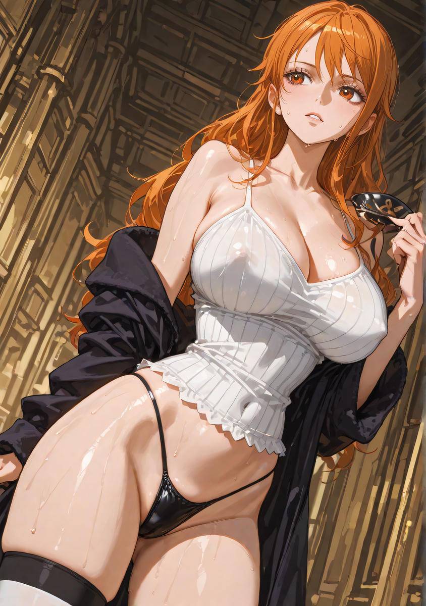 Nami_lingerie ナミ_ランジェリー-pixiv插画-作品交流服务