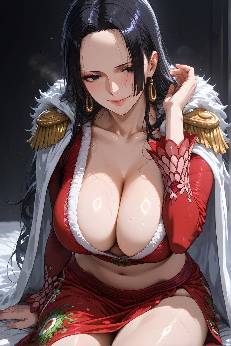 Boa Hancock_Original costume-pixiv插画-作品交流服务