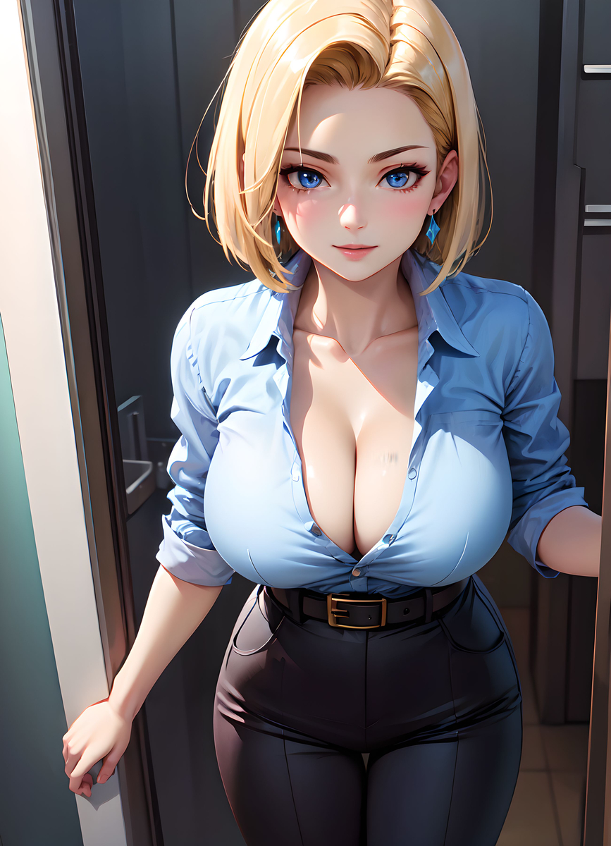 图片[5]-Android18_Office Lady-pixiv插画-作品交流服务