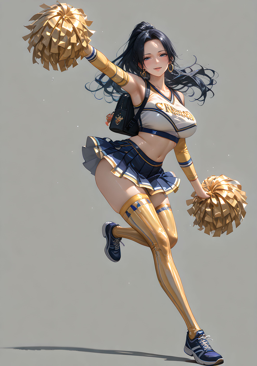 图片[5]-Boa Hancock_Cheergirl 2-pixiv插画-作品交流服务