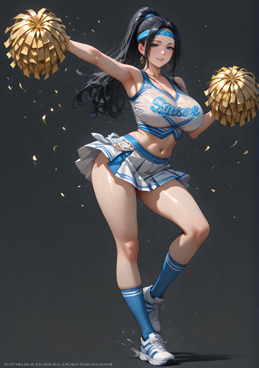 图片[6]-Boa Hancock_Cheergirl 2-pixiv插画-作品交流服务