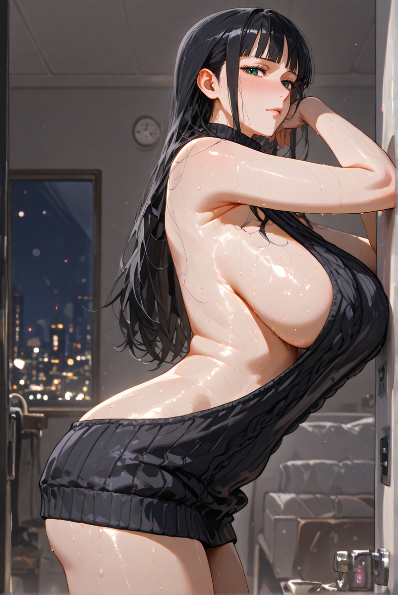 Nico Robin_Sexy sweater-pixiv插画-作品交流服务