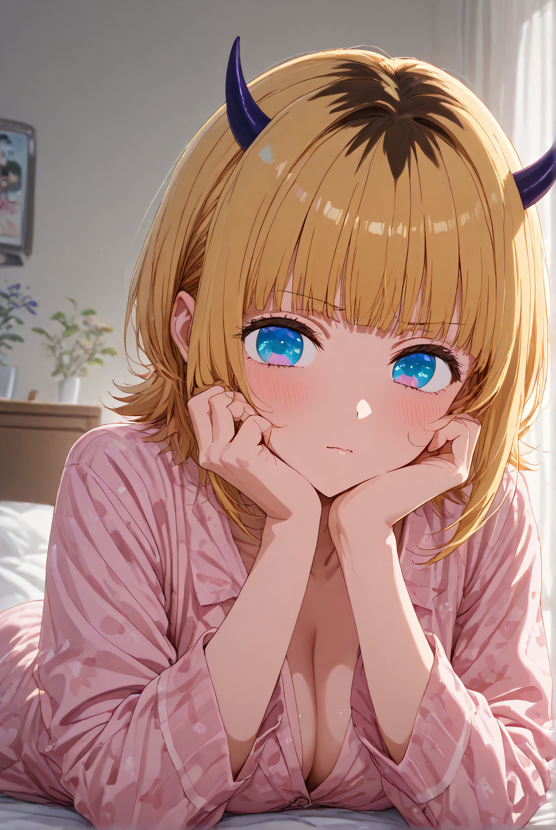 MEM-Cho_Bedroom wear-pixiv插画-作品交流服务