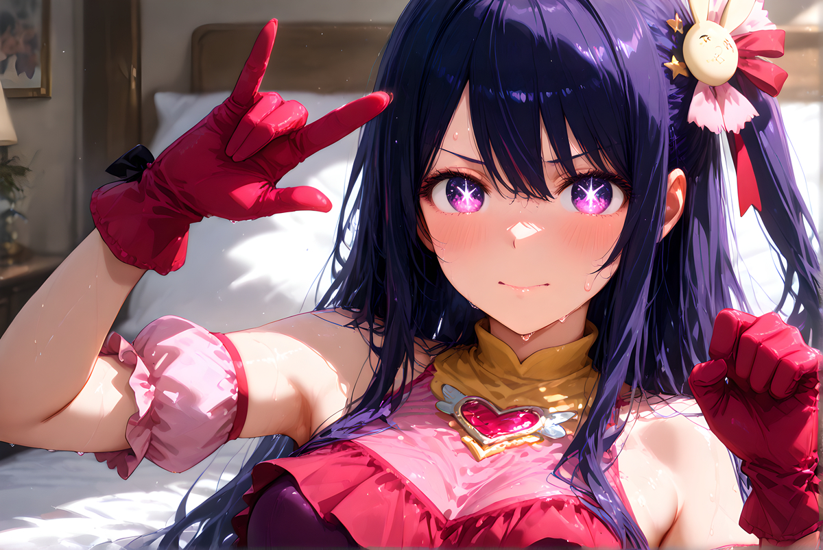 Hoshino Ai_Oshi no ko-pixiv插画-作品交流服务