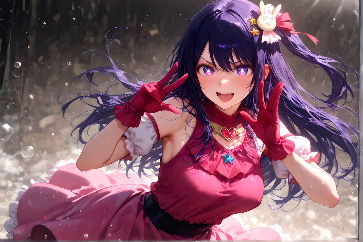 Hoshino Ai_Oshi no ko-pixiv插画-作品交流服务