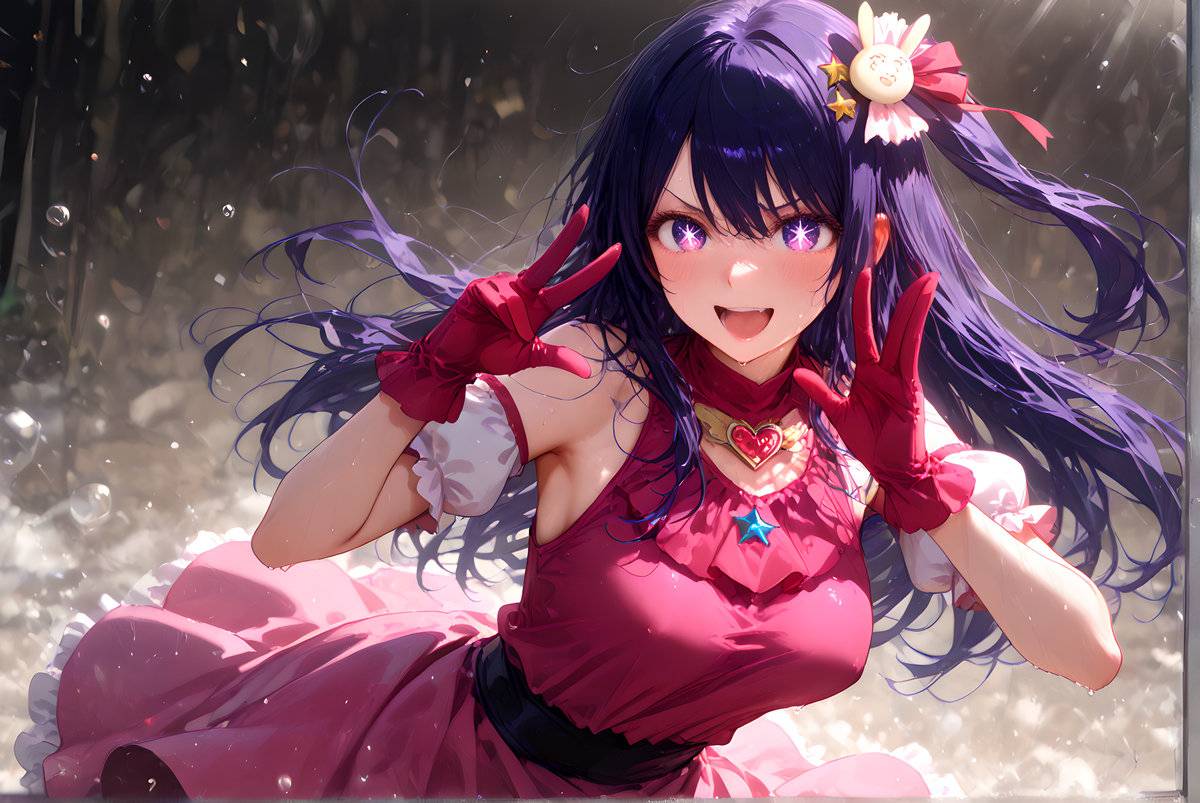 Hoshino Ai_Oshi no ko-pixiv插画-作品交流服务