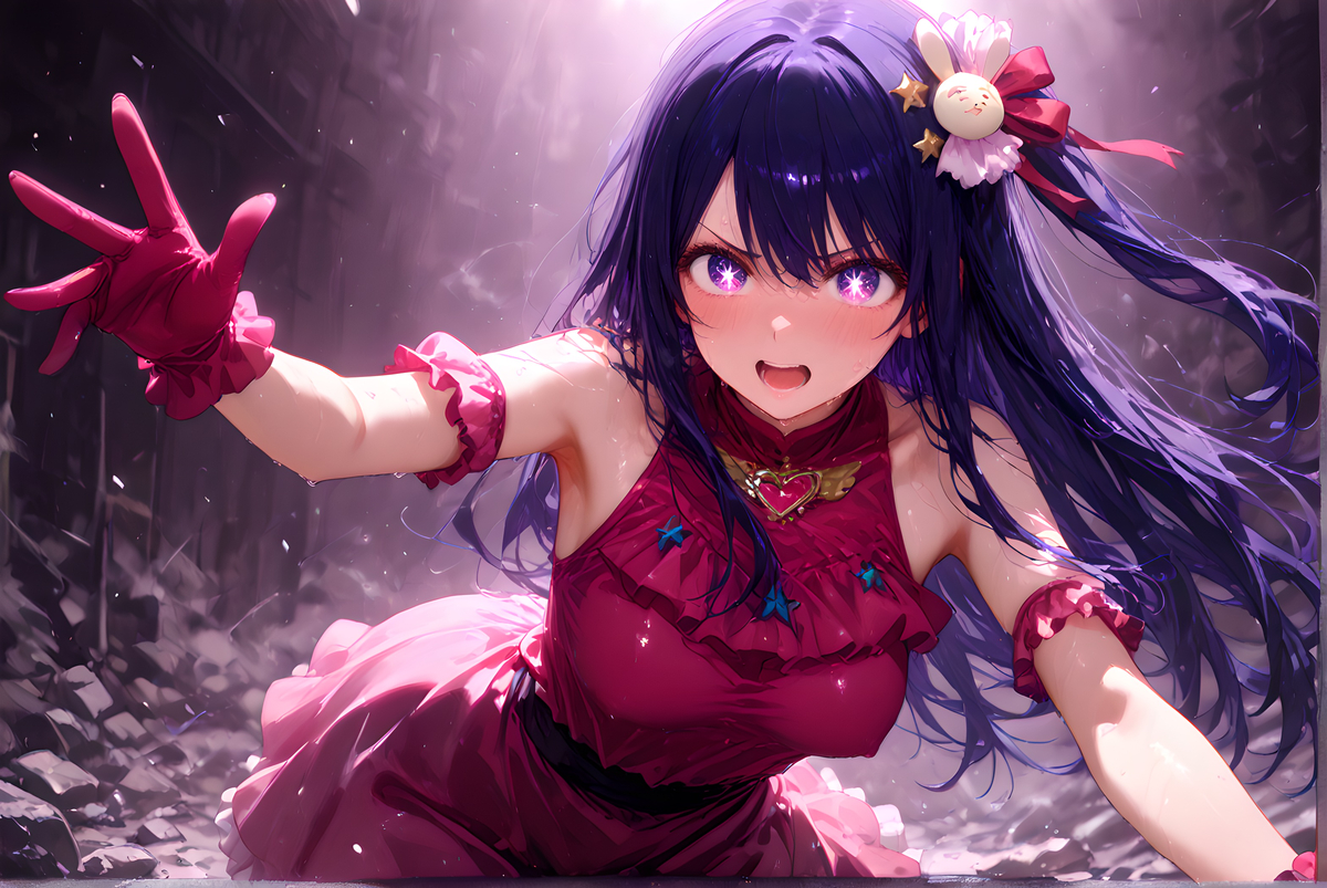 Hoshino Ai_Oshi no ko-pixiv插画-作品交流服务