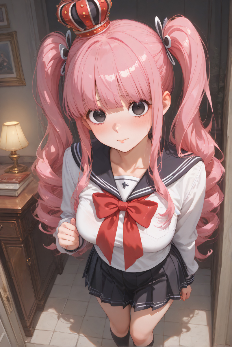 Perona_School Uniform-pixiv插画-作品交流服务