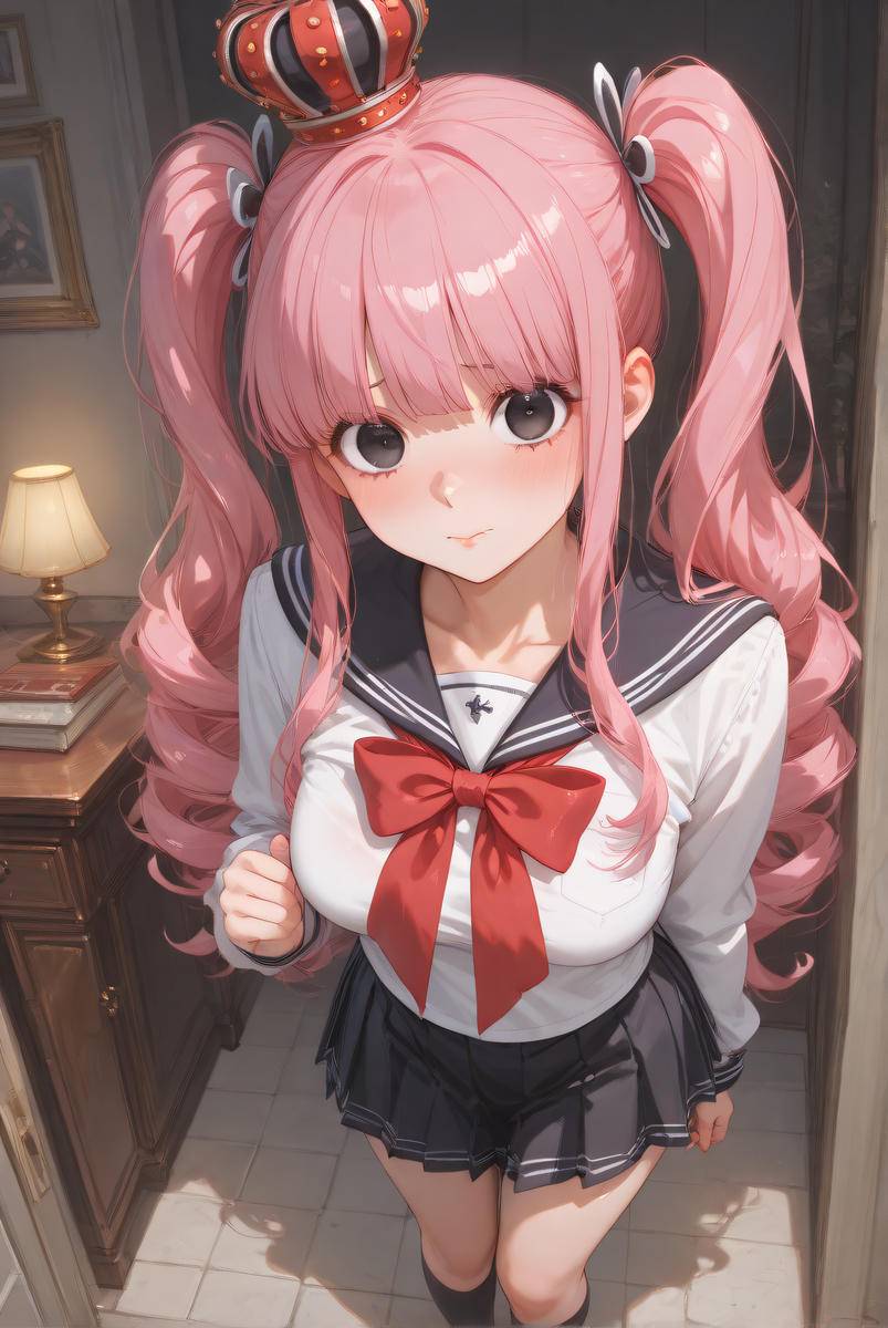 Perona_School Uniform-pixiv插画-作品交流服务