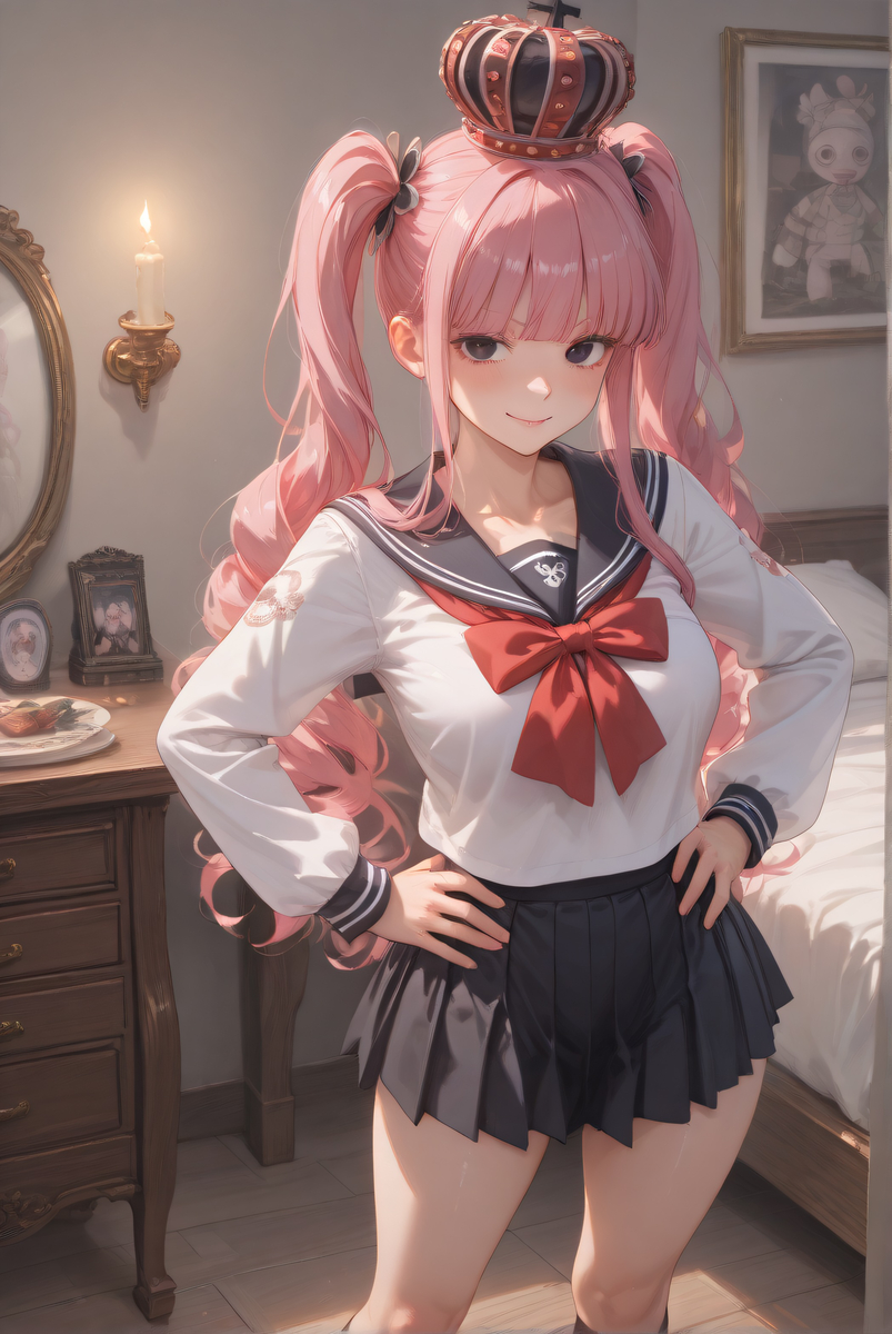 Perona_School Uniform-pixiv插画-作品交流服务