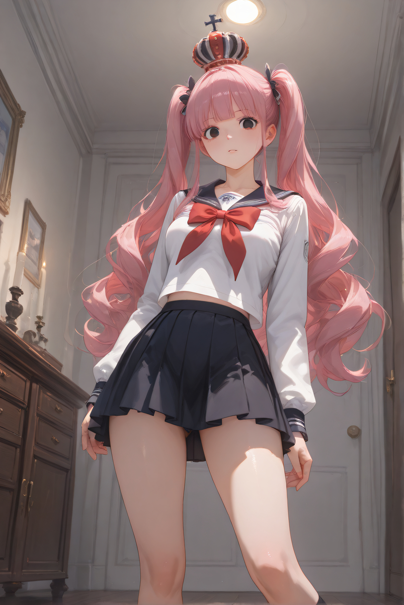 Perona_School Uniform-pixiv插画-作品交流服务