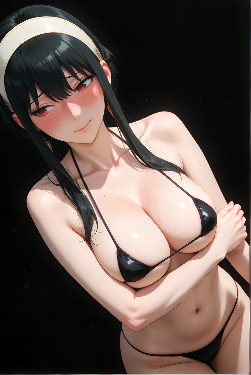 图片[7]-Yor Forger_Micro Bikini-pixiv插画-作品交流服务