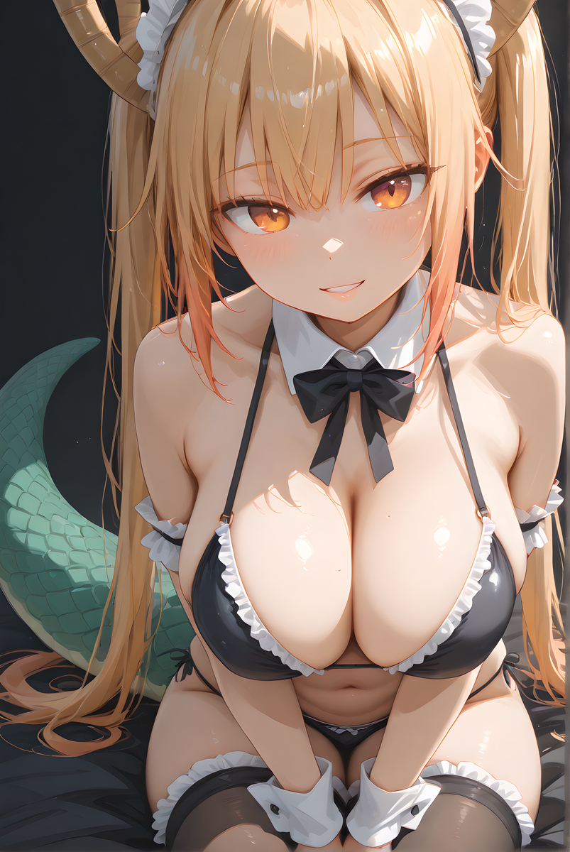 图片[8]-Tohru(小林さんちのメイドラゴン)_Maid Bikini-pixiv插画-作品交流服务