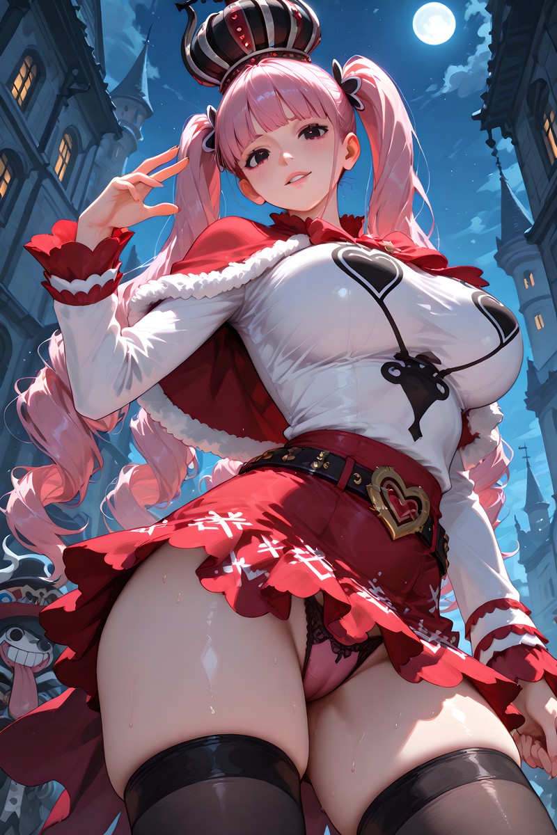 Perona_undress panty-pixiv插画-作品交流服务